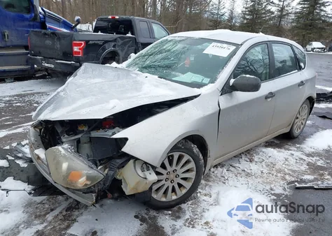 2008 Subaru Impreza 2.5I из США, поврежденный, VIN JF1GH61618H808275